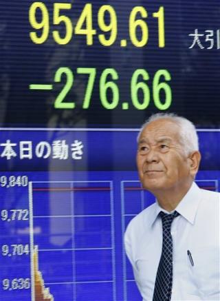US Woes Send Asian Stocks Tumbling