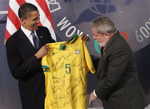 Lula to Obama: How 'Bout That Soccer Game?