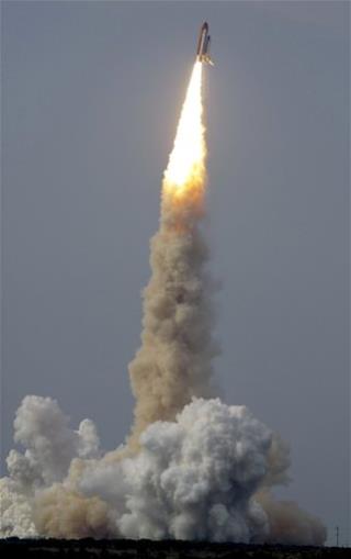 Shuttle Endeavour Blasts Off