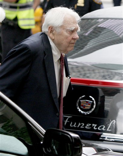 Andy Rooney at Cronkite Funeral: 'I Can't Get Over It'