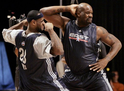 Blocked From White House, Shaq Loses Bet