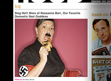 Roseanne Poses as Hitler: Cue Controversy