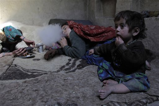 Opium Addiction Hooks Afghan Families