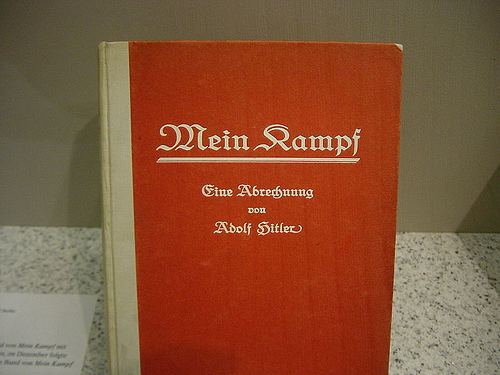 Reprint Mein Kampf , Urge German Jews