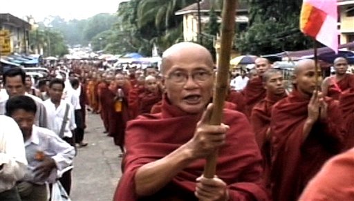 Buddhist Monks Are Key to Change in Burma