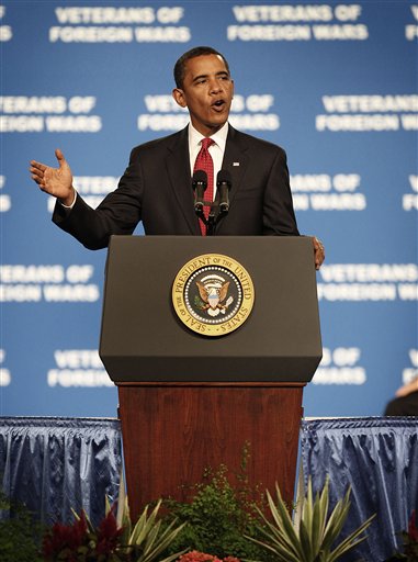 Obama to Vets: Afghan War Is 'of Necessity'