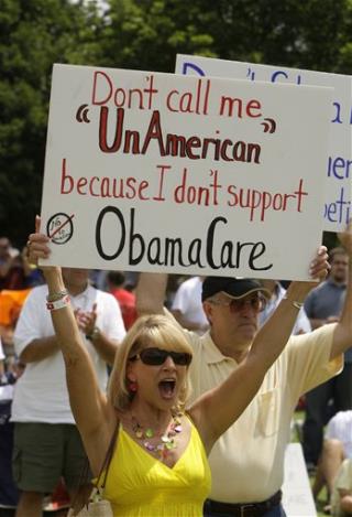 Insurer Urges Employees to Protest Health Care Reform