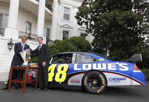 Obama Honors NASCAR as 'Uniquely American'