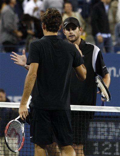 Roddick's Best Aced by Federer