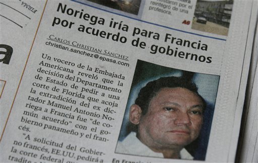 Noriega Dodges French Trial in Miami Stir