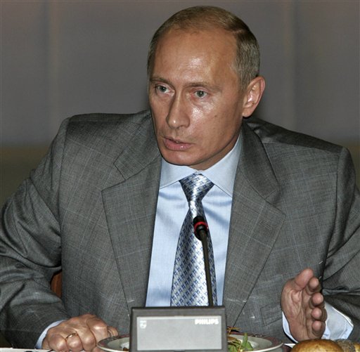Putin Praises Zubkov, Ribs Bush