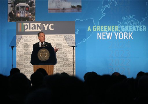 Bloomberg Aims to Take NYC Green