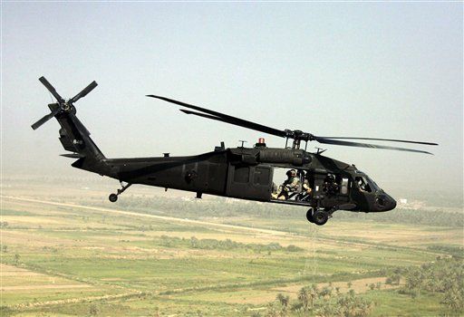 US Soldier Killed in Iraq Blackhawk Crash