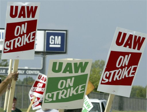 GM Strike Goes Into Day 2; Talks Continue