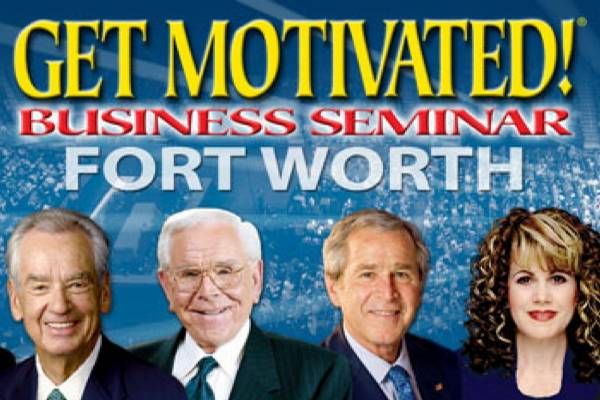 Bush as Motivational Speaker? It's Not That Funny