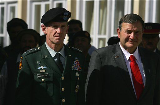 US Ambassador Disagrees on Afghan Troop Surge
