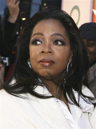 Emotional Oprah: 'It's Time'
