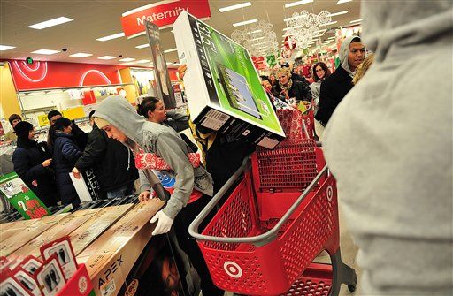 Sales Rise Even Though Shoppers Spend Less