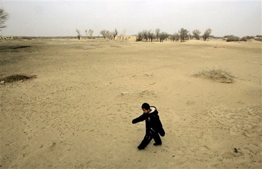In China, Thirst for Growth Leaves Land Parched