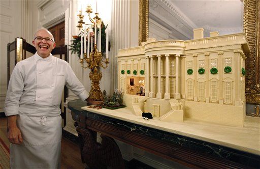 Gingerbread White House Boasts Candy Bo