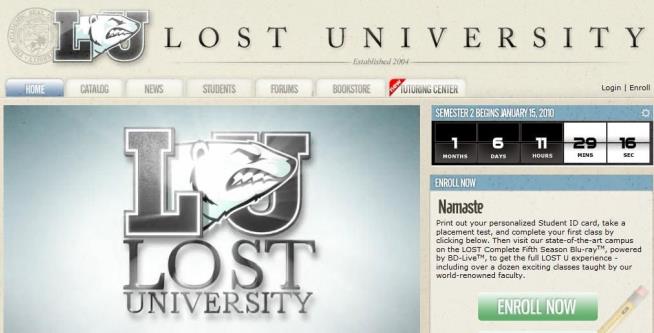 University Opens for Lost Fans