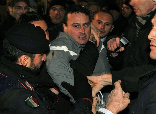 In Apology, Assailant Calls Berlusconi Attack 'Cowardly'