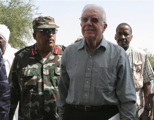 'Elder' Carter Not Taking Any Guff in Darfur