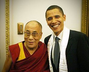 Obama Meets Dalai Lama