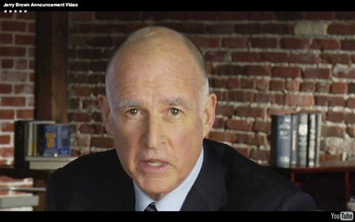 Jerry Brown Launches Run, Stresses He's an Insider