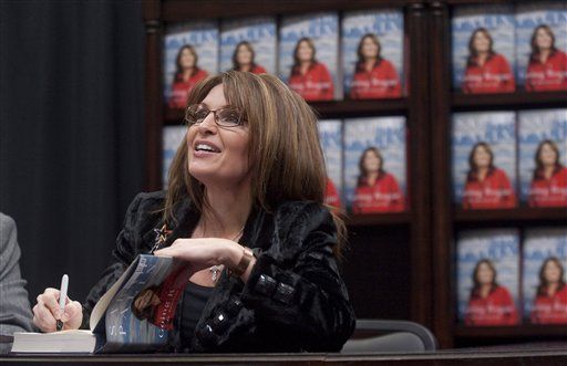 Palin Cranking Out Next Book