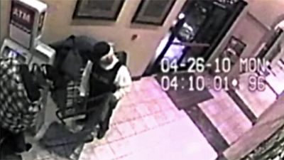 Thieves Wheel ATM Out of Hotel Lobby