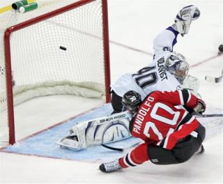 Devils Beat Up Bolts for First New Home Win