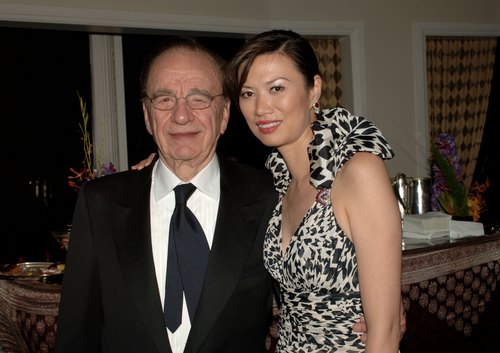 Murdoch May Have Killed Story on Wife