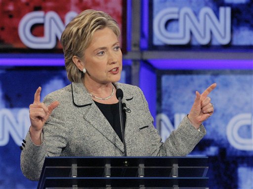 Clinton Strikes Back at Rivals