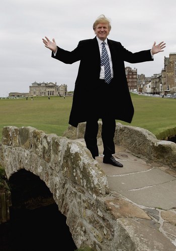 Pack Up Your Clubs, Scotland Tells Trump