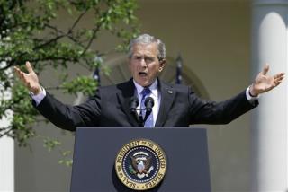 Bush Urges Stiffer Sanctions on Iran