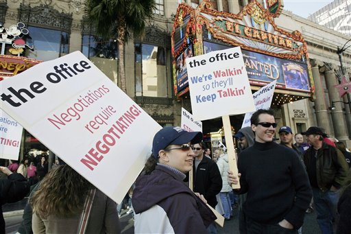 Struggling Stage Workers Demand End to Writers' Strike