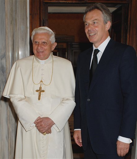 Blair Now Officially Catholic