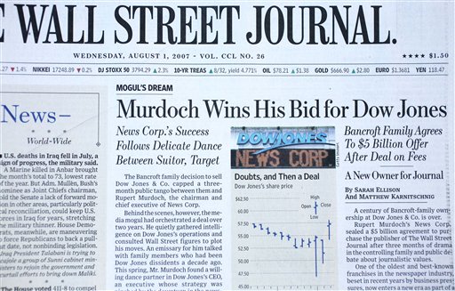Wall Street Journal Moving to Midtown