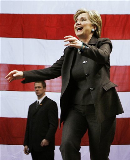 Clinton Plans Fla. Visit, Denies She's Campaigning