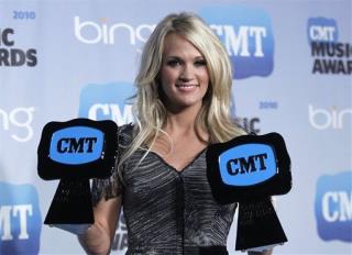 Carrie Underwood Wins Big at CMTs