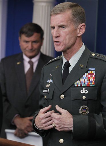Report: McChrystal Offers to Resign
