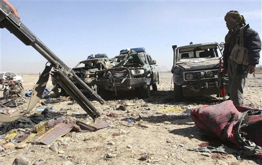 80 Killed in Afghan Bombing
