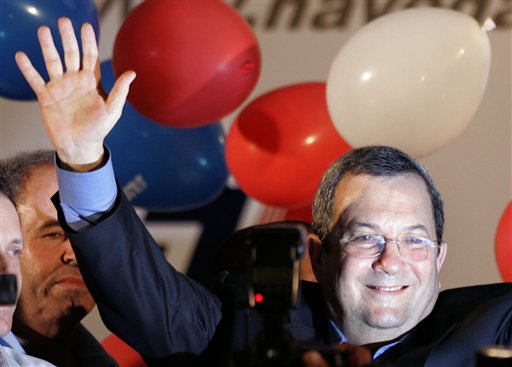 Israeli Labor Party Picks Barak to Lead