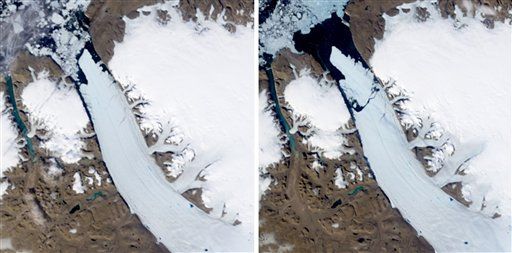 Massive Ice Island Could Cause Another Titanic