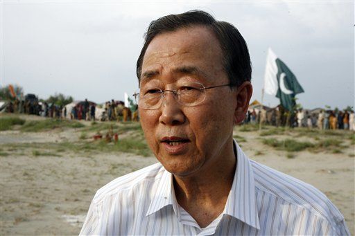 UN Chief: Pakistan Flooding 'Unprecedented'