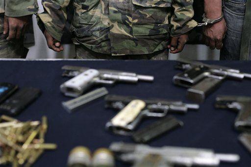 US Guns Litter 90% of Mexican Crime Scenes