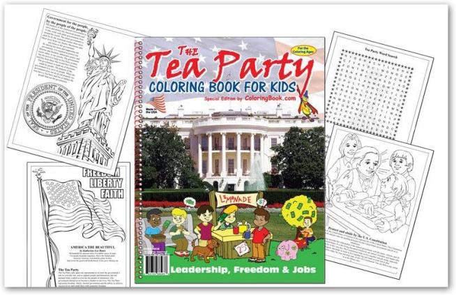 The Tea Party Coloring Book Is Here