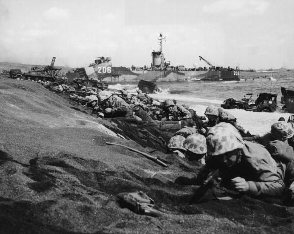 Mass Graves, Bodies Found on Iwo Jima