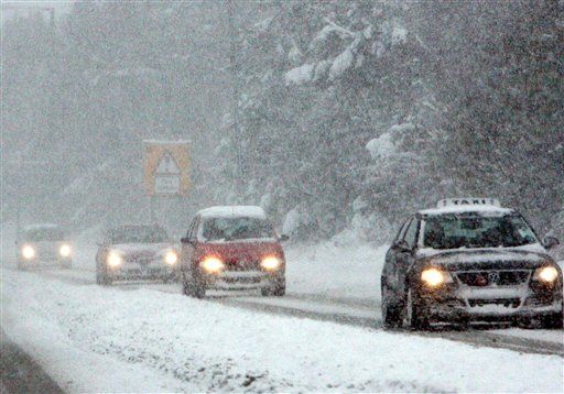 Snow, Big Chill Grips Britain